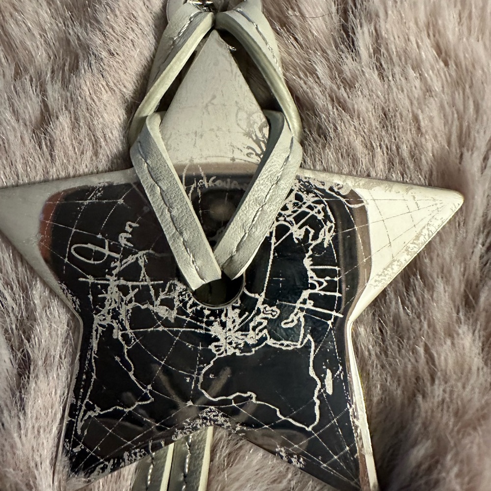 Dior Around the World Star Keychain